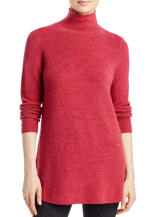  Eileen Fisher Turtleneck Tunic Sweater - 100% Exclusive