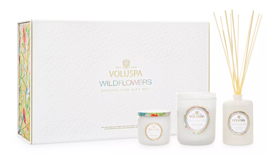 Voluspa Wildflowers Superbloom Gift Set
