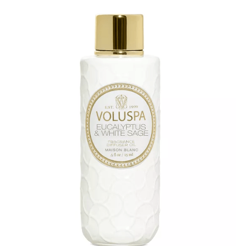 Voluspa Eucalyptus and White Sage Ultrasonic Diffuser Oil