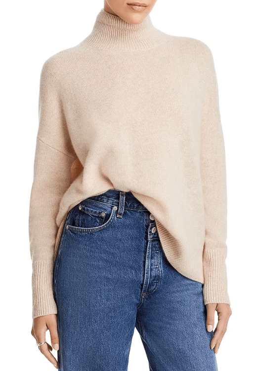C by Bloomingdale's Cashmere Drop Shoulder Cashmere Sweater - 100% Exclusive
